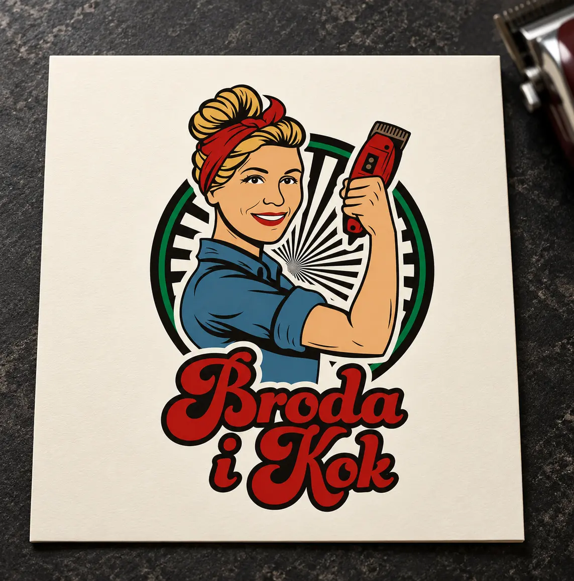 Logo dla Barbera — projekt graficzny