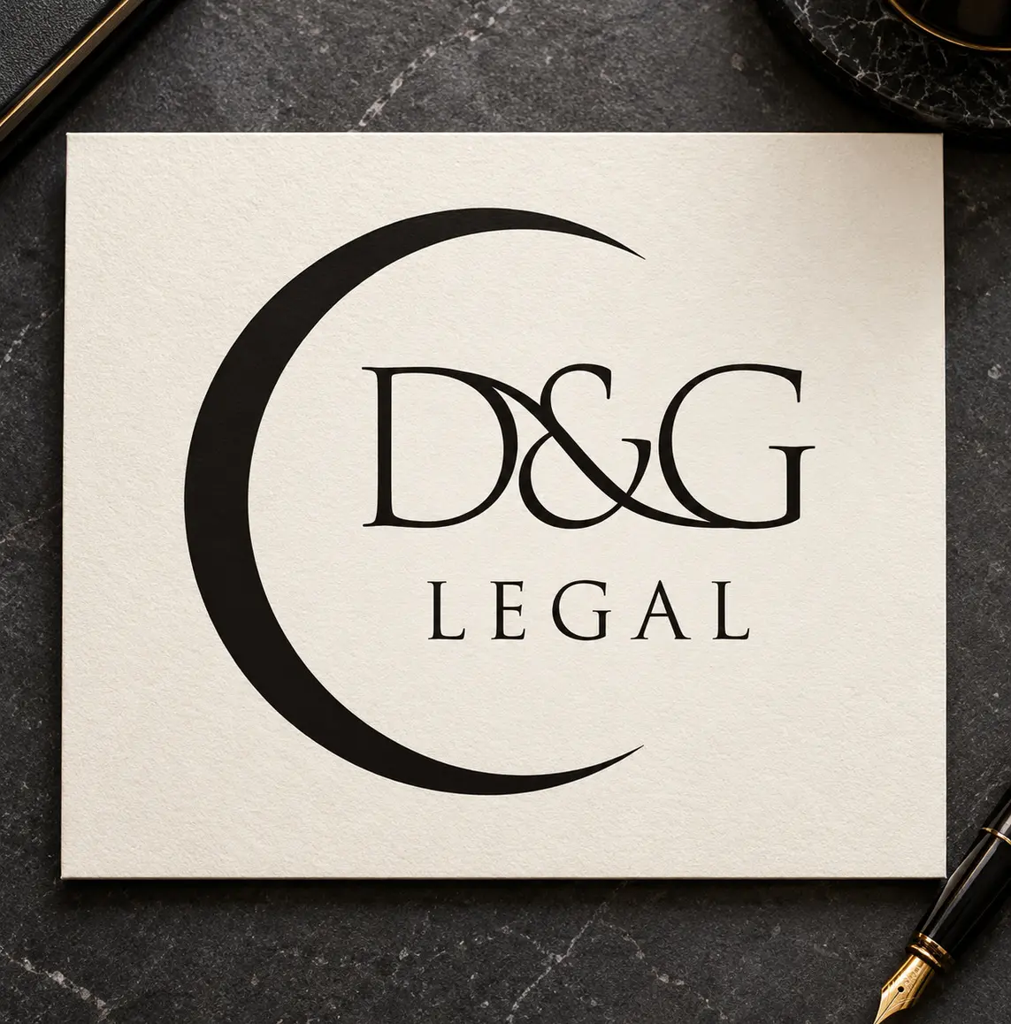 Logo dla kancelarii prawnej — projekt graficzny