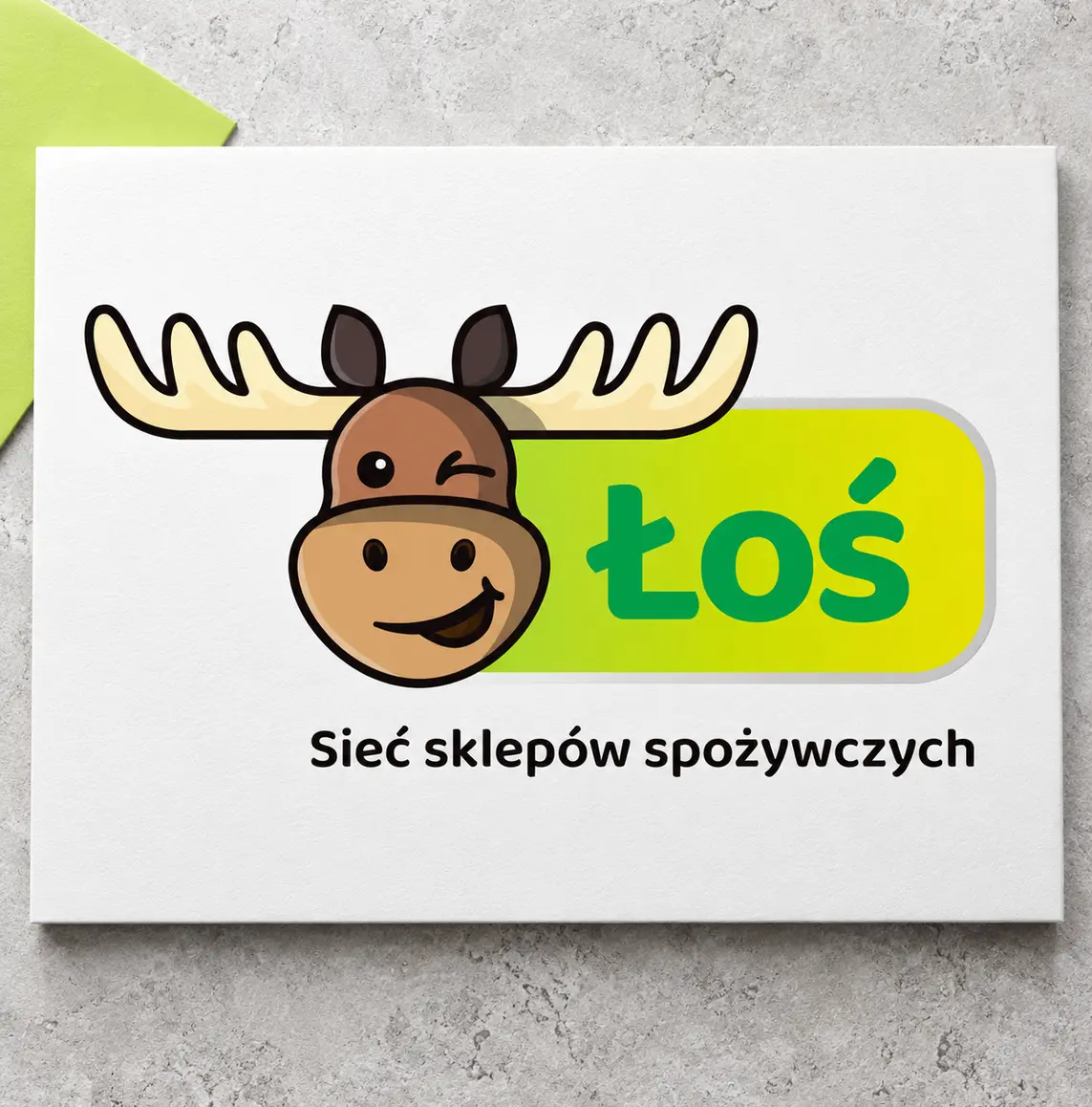 Łoś — projekt graficzny