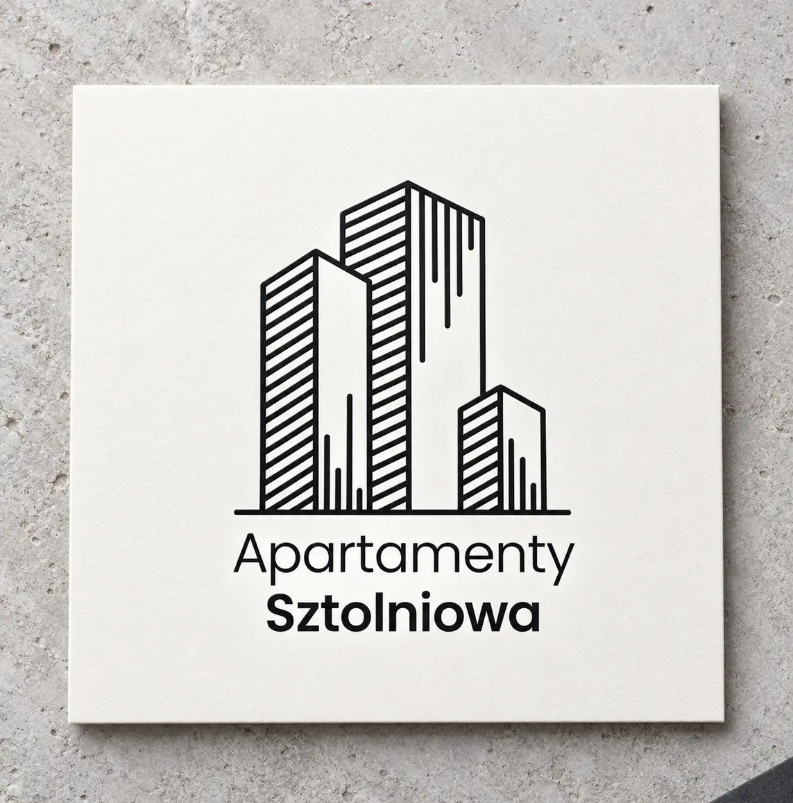 Apartamenty Sztolniowa — projekt graficzny